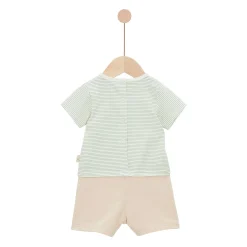 Combinaisons, Salopettes*P'tit bisou Parfum du Sud Combicourte de Rayure Méridienne