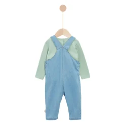 Combinaisons, Salopettes|T-Shirts, Polos, Chemises*P'tit bisou Parfum du Sud Salopette légère + Haut de Salt Chambray