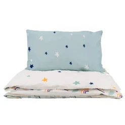 Parures De Lit*Petit à petit Parure de lit couette + taie 100 x 140 cm de Rainbow