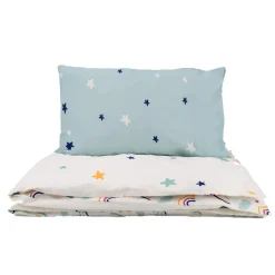 Parures De Lit*Petit à petit Parure de lit couette + taie 100 x 140 cm de Rainbow