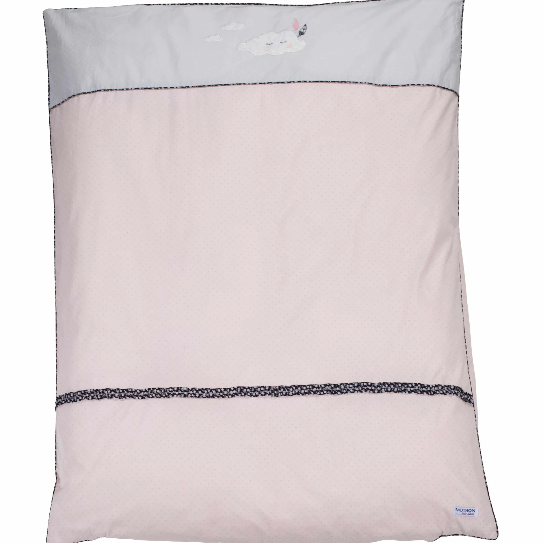 Parures De Lit*Sauthon Baby's Sweet Home Parure Housse de couette + Taie d'oreiller de Miss Fleur de Lune