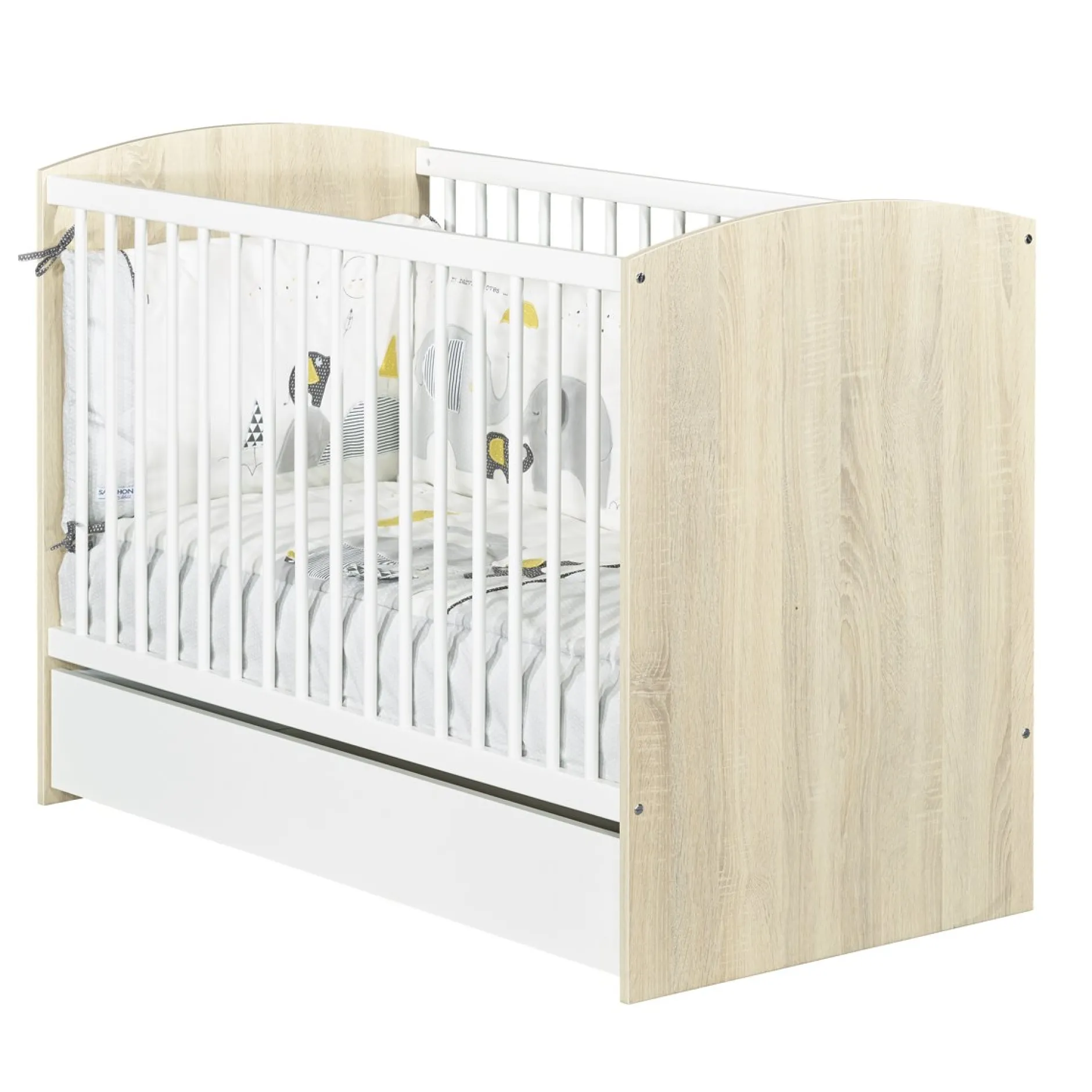 Lits 60X120 Non Évolutifs*Sauthon Baby's Sweet Home Paulin lit 60x120 de