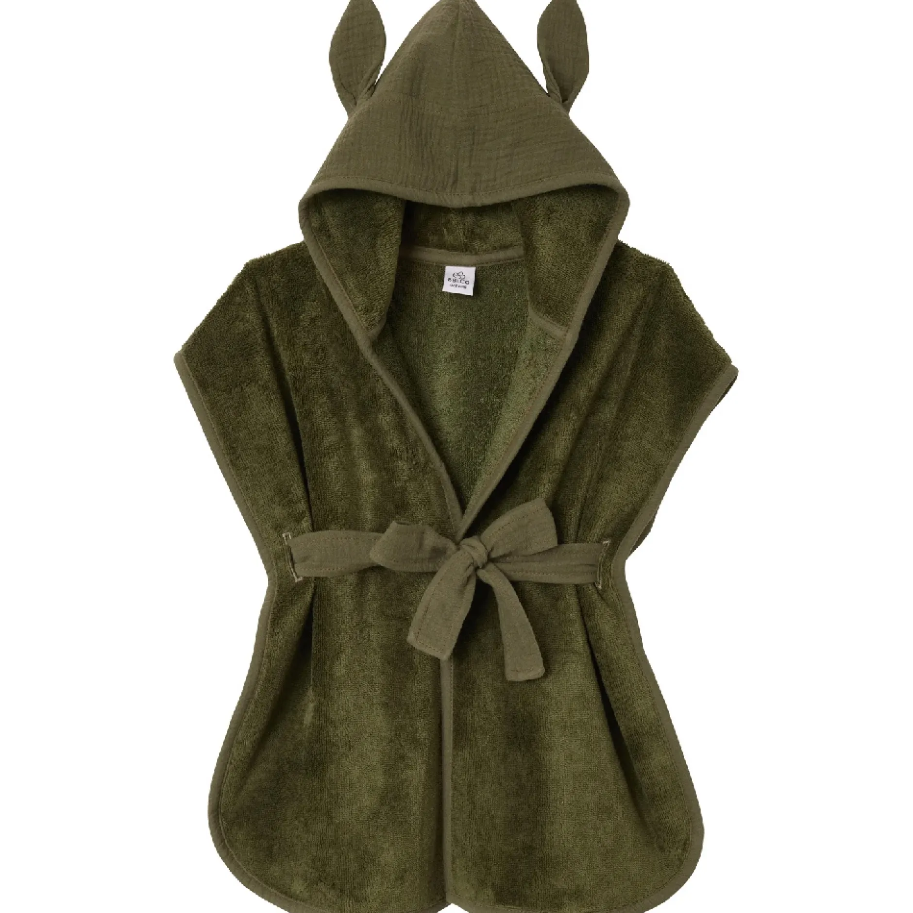 Peignoirs*BB&Co Peignoir bébé bambou et gaze de coton 0-2 ans de Fougère