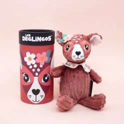 Jouets D'Activités*Les Déglingos Peluche en boîte Petit Simply de Biche