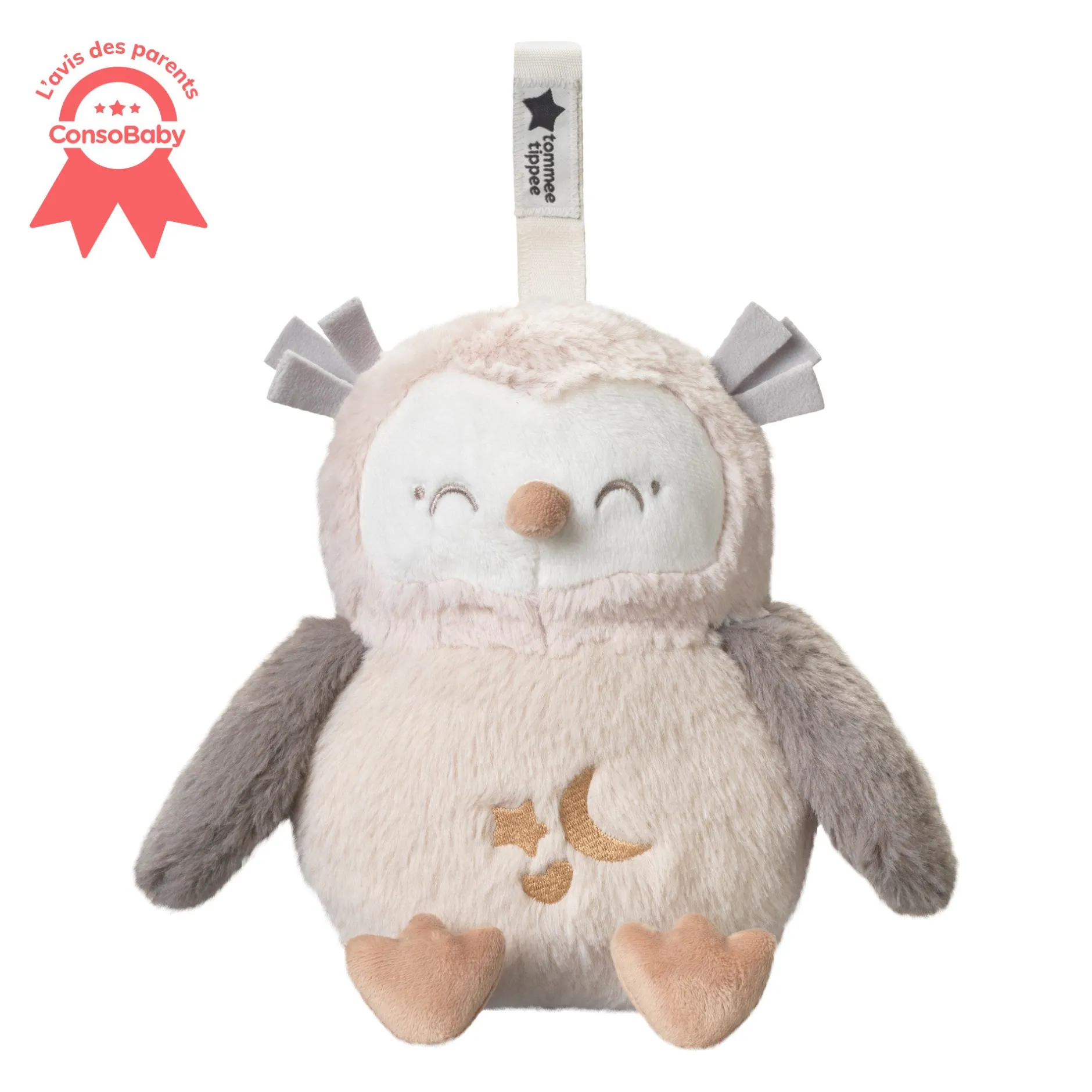 Peluches Musicales|Veilleuses*Tommee Tippee Peluche lumineuse et sonore Deluxe Grofriend de Ollie la Chouette