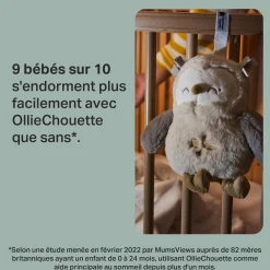 Peluches Musicales|Veilleuses*Tommee Tippee Peluche lumineuse et sonore Deluxe Grofriend de Ollie la Chouette