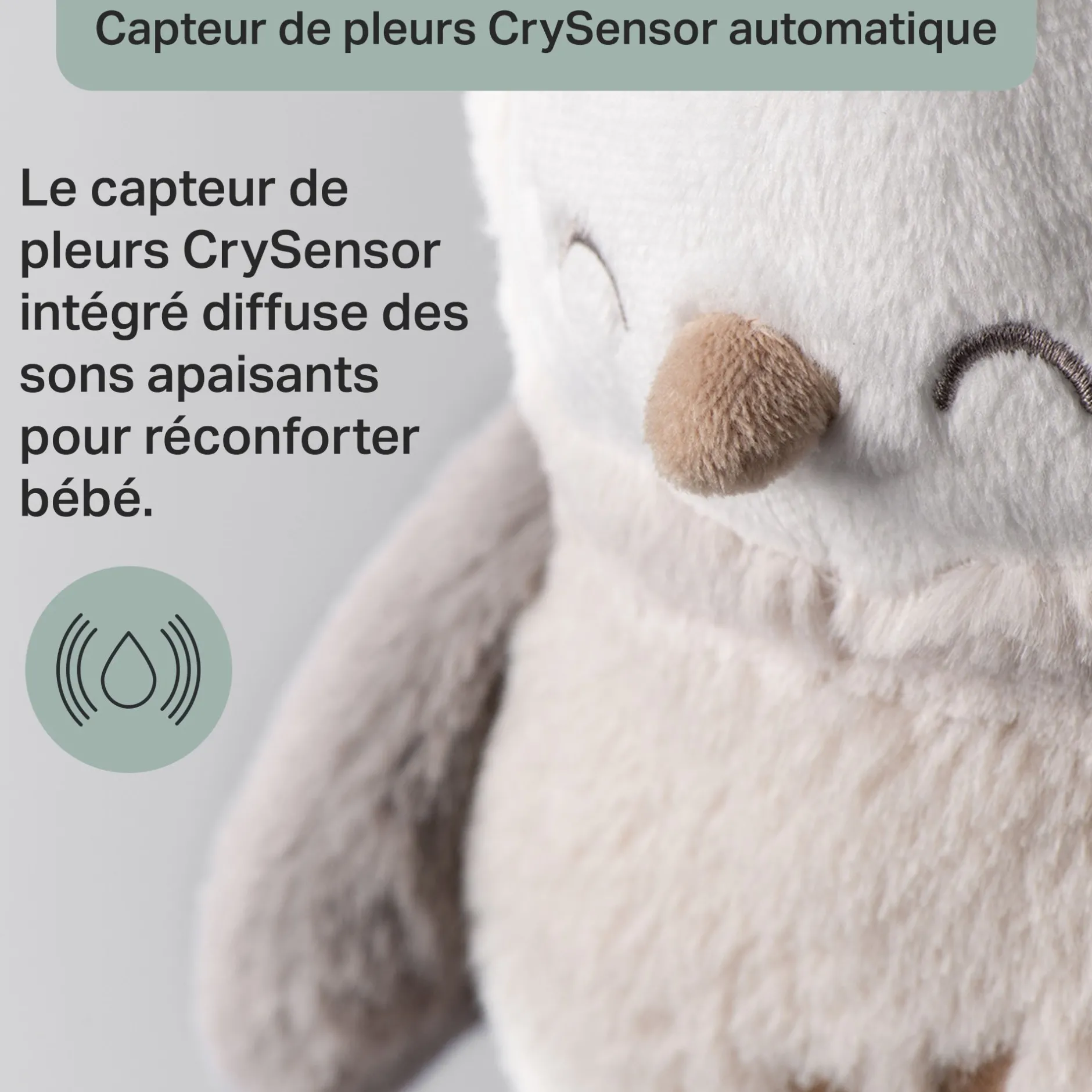 Peluches Musicales|Veilleuses*Tommee Tippee Peluche lumineuse et sonore Deluxe Grofriend de Ollie la Chouette