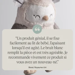 Peluches Musicales|Veilleuses*Tommee Tippee Peluche lumineuse et sonore Deluxe Grofriend de Ollie la Chouette