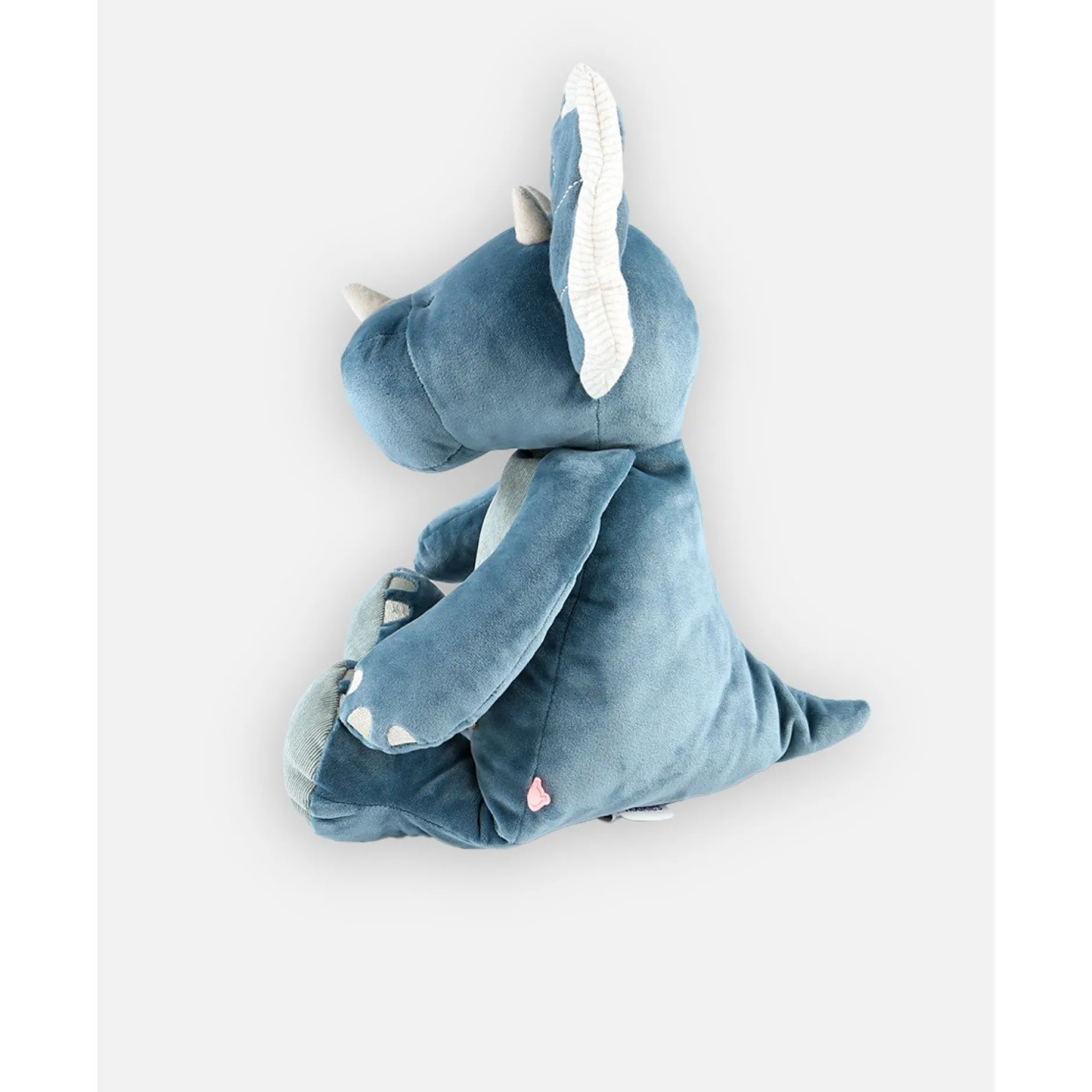 Doudous*Noukies Peluche medium Ops en veloudoux de Bleu