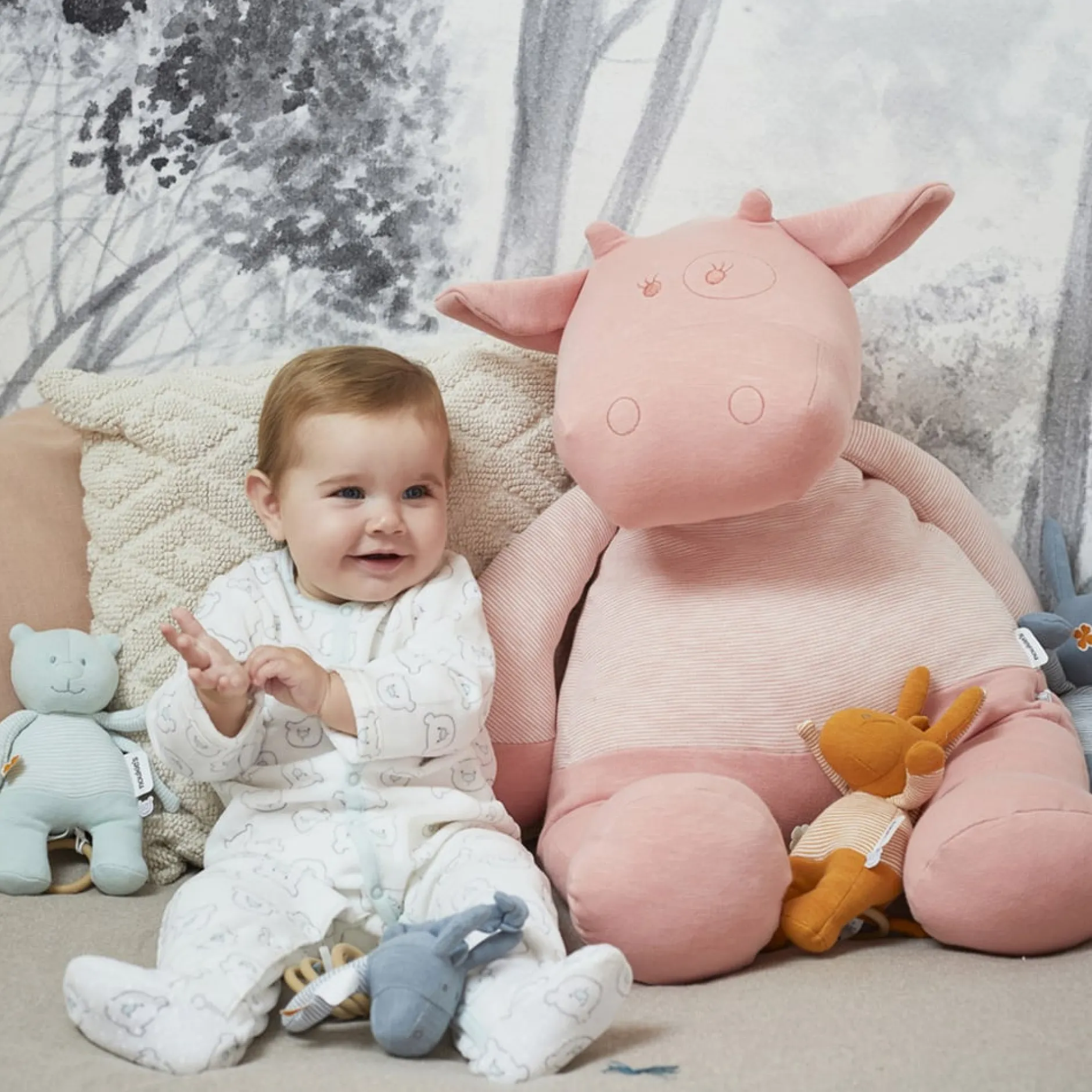 Peluches Musicales*Noukies Peluche mini-musicale Paco, et Lola de Nouky