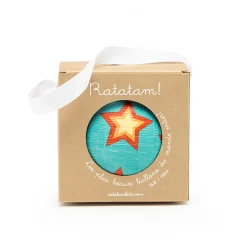 Balles & Ballons*Ratatam Petit Ballon 12 cm de Etoiles Bleu