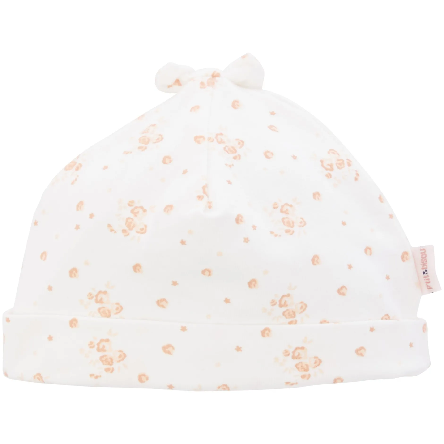 Bonnets, Moufles, Chaussons|Vêtements Naissance*P'tit bisou Petit Cocon Bonnet de Imprimé Roses