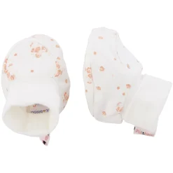 Bonnets, Moufles, Chaussons|Vêtements Naissance*P'tit bisou Petit Cocon Chaussons de Imprimé Roses