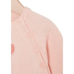 Collection Tricot*P'tit bisou Petit Cocon Mignon Ensemble en tricot de Rose