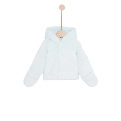 Vêtements Naissance*P'tit bisou Petit Cocon Mignon Veste à capuche de Bleu