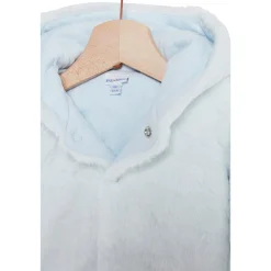 Vêtements Naissance*P'tit bisou Petit Cocon Mignon Veste à capuche de Bleu