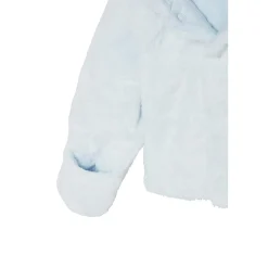 Vêtements Naissance*P'tit bisou Petit Cocon Mignon Veste à capuche de Bleu