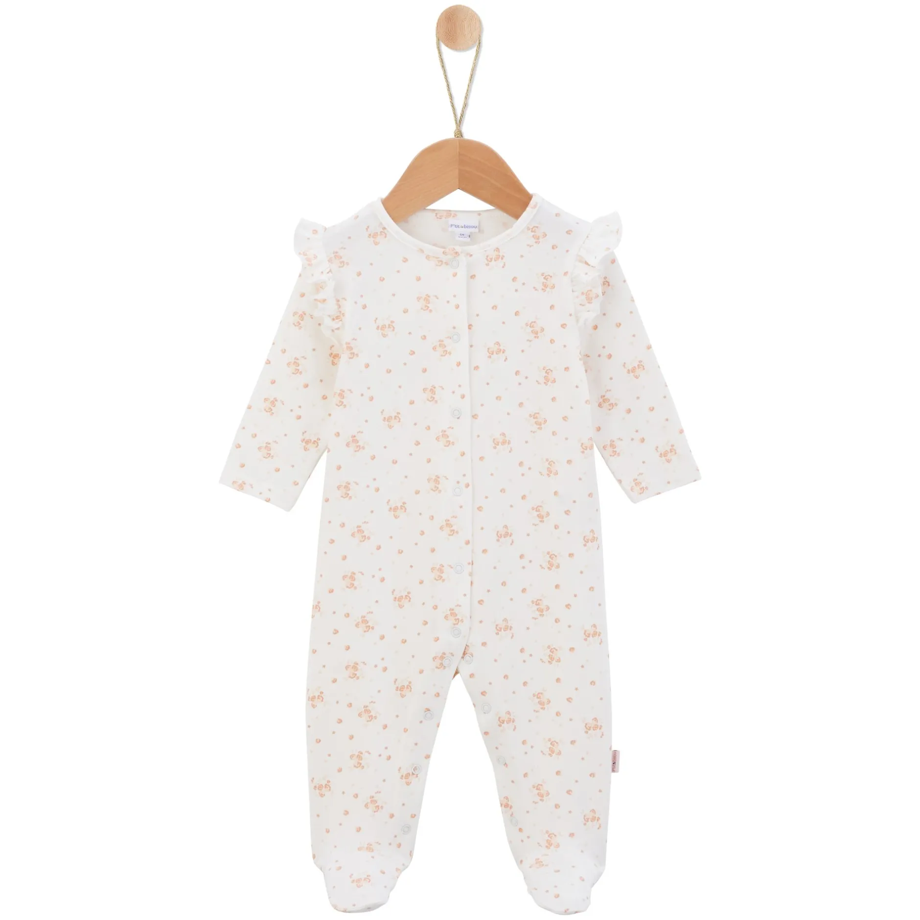 Pyjamas|Vêtements Naissance*P'tit bisou Petit Cocon Pyjama de Motif Floral