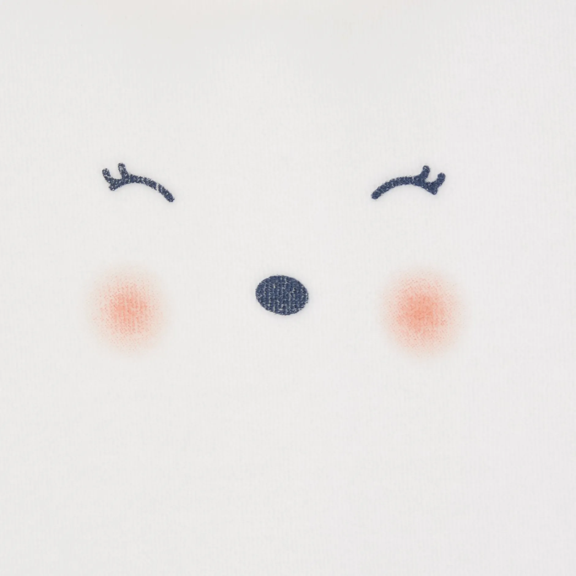 Vêtements Naissance|Pyjamas*P'tit bisou Petit Cocon Pyjama velours de Blanc