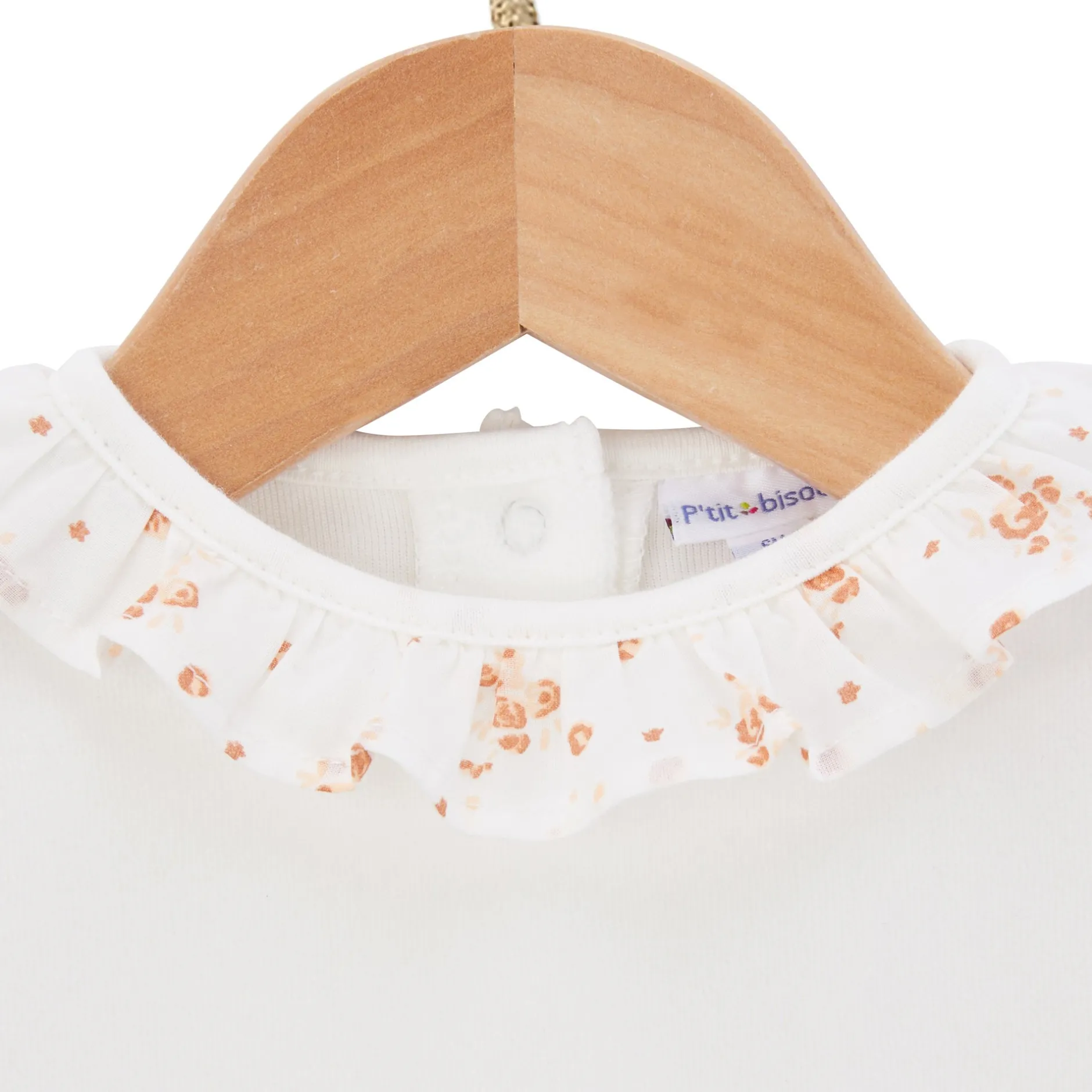 Vêtements Naissance|Pyjamas*P'tit bisou Petit Cocon Pyjama velours de Blanc