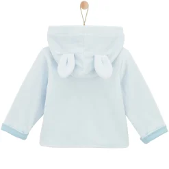 Vêtements Naissance*P'tit bisou Petit Cocon Veste en velours de Bleu