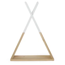 Autres Mobiliers*Childhome Petite étagère tipi de Naturel blanc