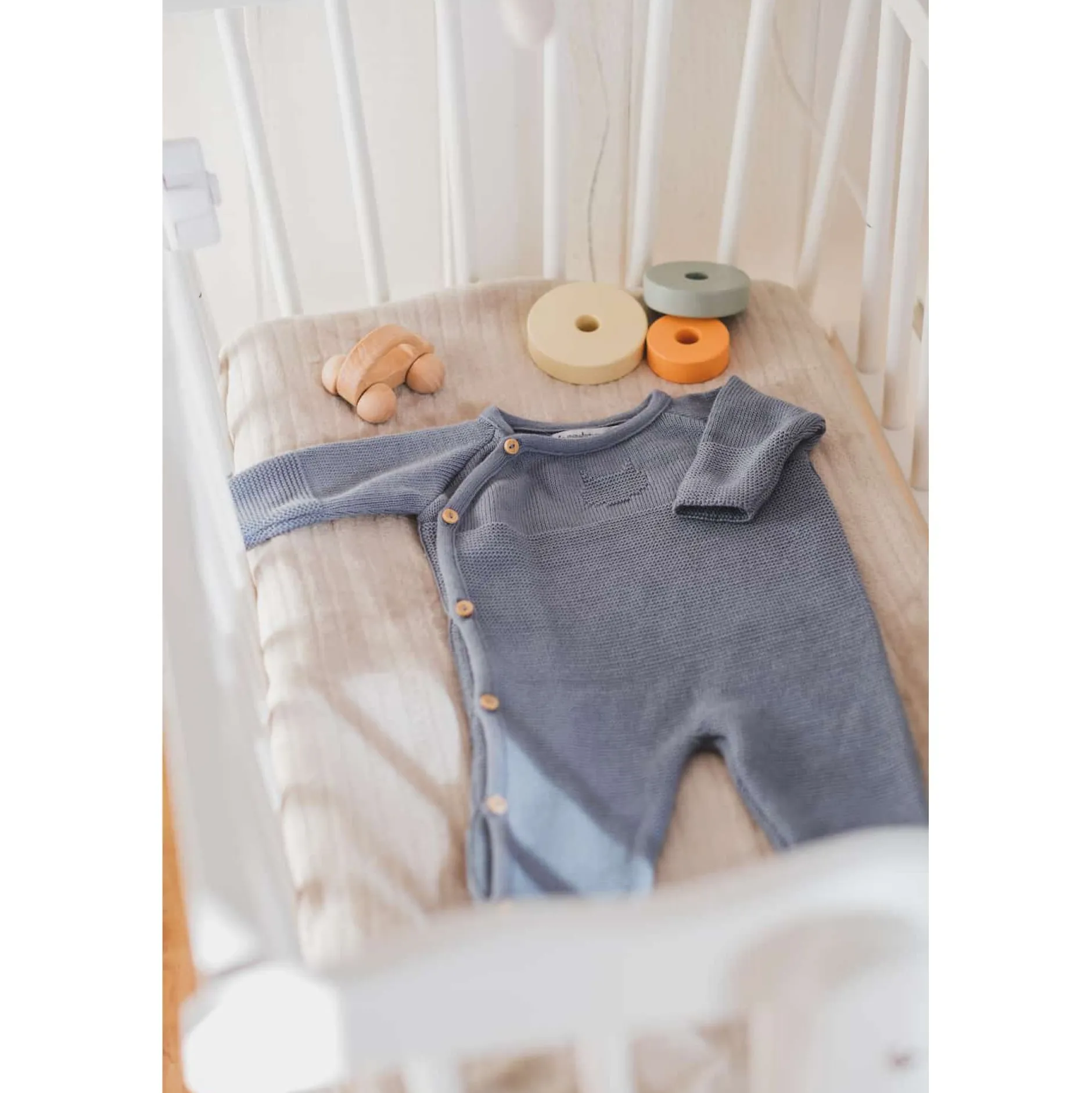 Combinaisons, Salopettes|Combinaisons, Salopettes*La Manufacture de Layette Petits chats Combinaison en tricot de Rose