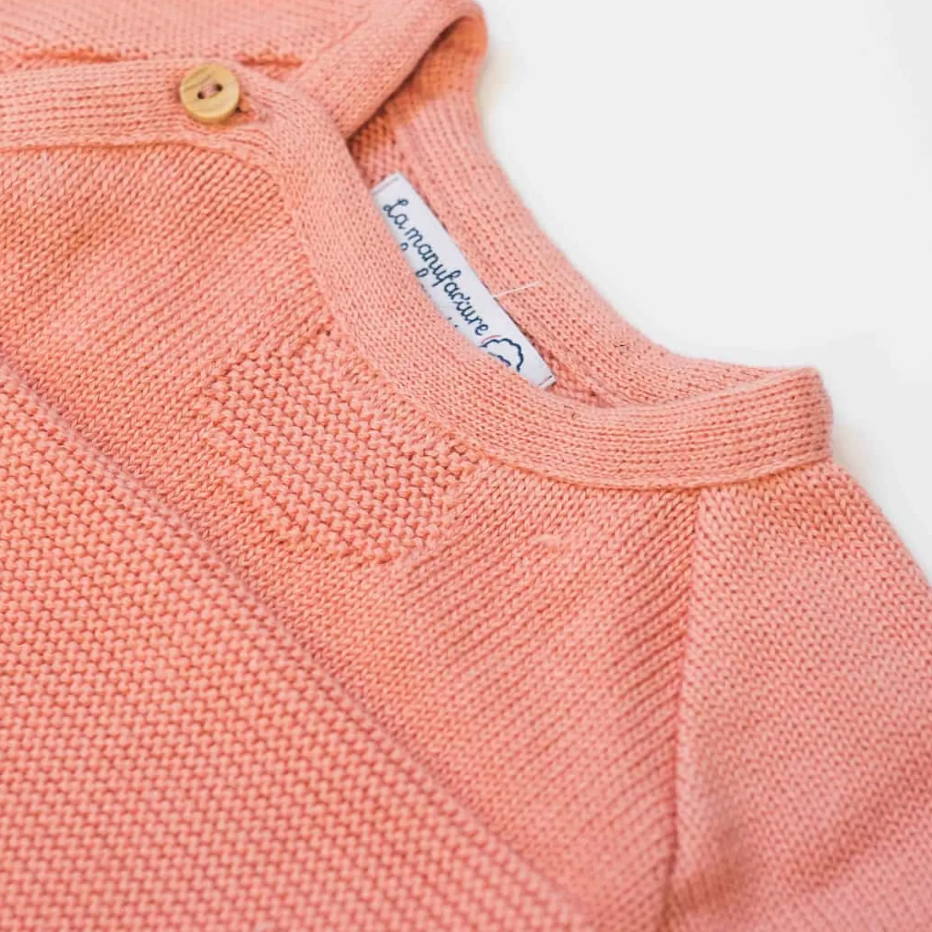Combinaisons, Salopettes|Combinaisons, Salopettes*La Manufacture de Layette Petits chats Combinaison en tricot de Rose