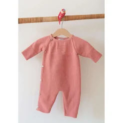 Combinaisons, Salopettes|Combinaisons, Salopettes*La Manufacture de Layette Petits chats Combinaison en tricot de Blanc