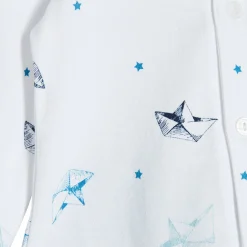 Pantalons, Shorts|T-Shirts, Polos, Chemises*P'tit bisou Plage Ensemble Pantalon + Haut de Paper Boat