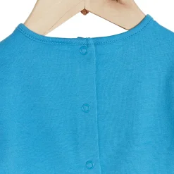 Pantalons, Shorts|T-Shirts, Polos, Chemises*P'tit bisou Plage Ensemble Pantalon + Tee-shirt de Bleu