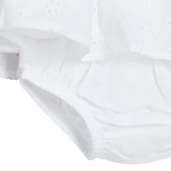 Robes, Jupes*P'tit bisou Plage Robe + Bloomer 1 mois de Blanc