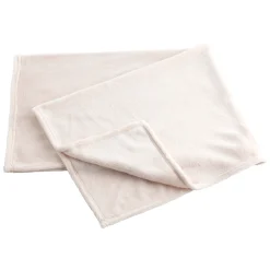 Plaids*Petit à petit Plaid tout doux de Beige lin