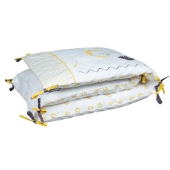 Tours De Lit*Sauthon Baby's Sweet Home Pluche et Pompon tour de lit de Blanc/Jaune