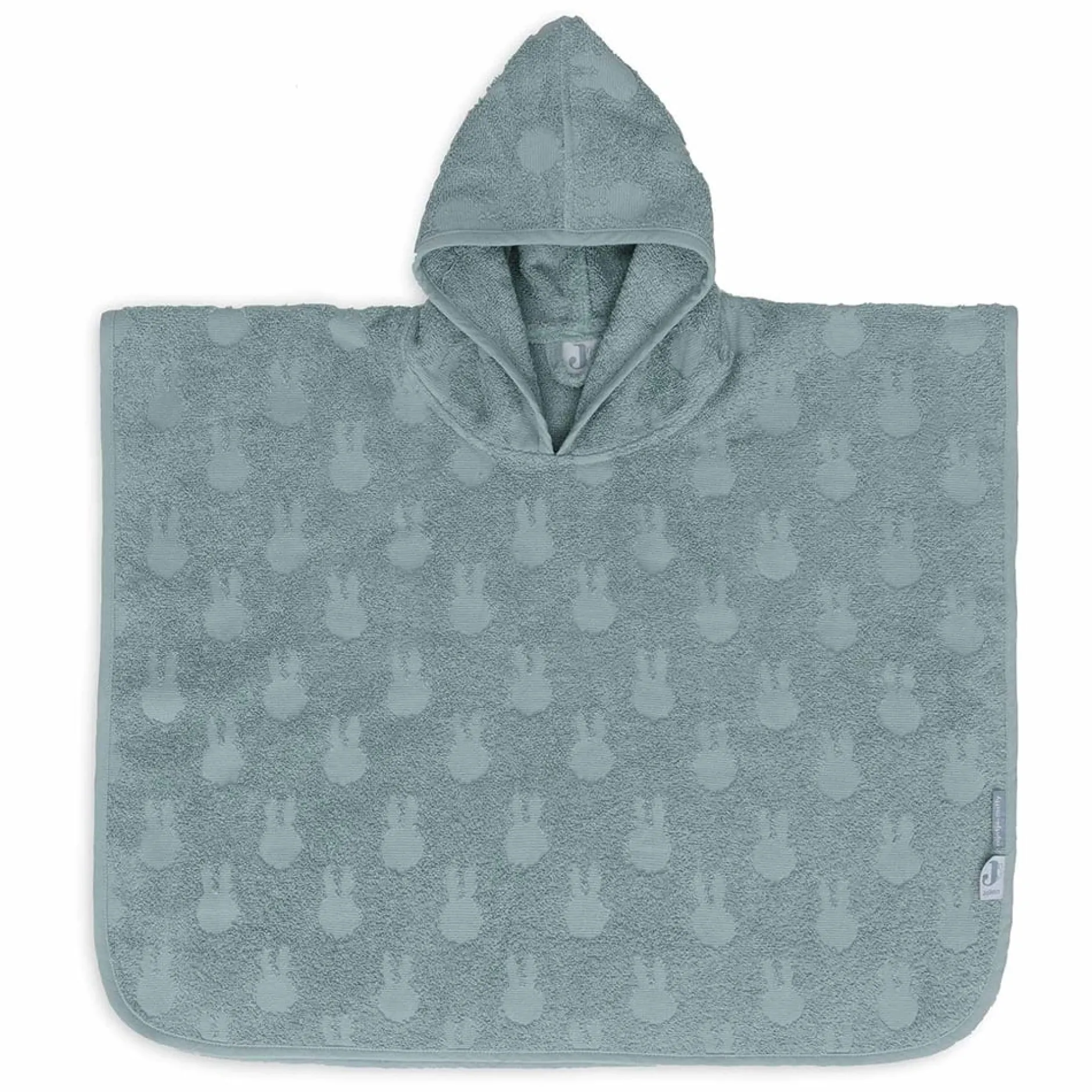 Ponchos*Jollein Poncho de bain en éponge Miffy Jacquard de Sea Green