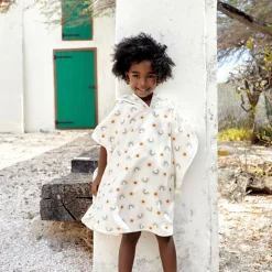 Ponchos*Lässig Poncho de Plage anti-UV de Arc-en-ciel