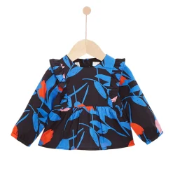 T-Shirts, Blouses, Chemises*Marèse Pop mood Tunique de bleue fleurie