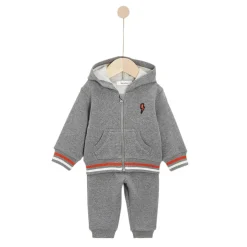 Pantalons, Shorts*Marèse Pop mood Veste + Jogging de gris stone dust