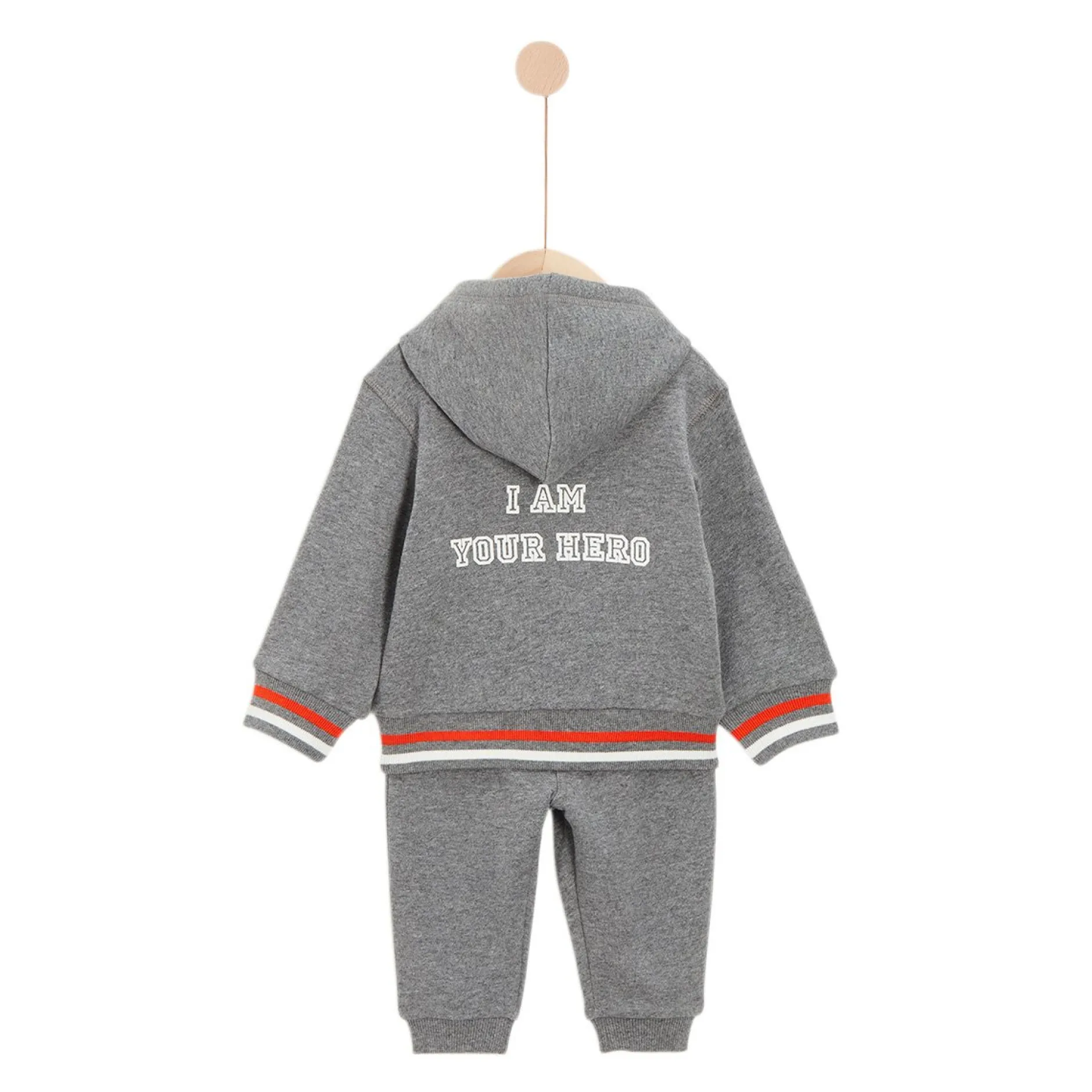 Pantalons, Shorts*Marèse Pop mood Veste + Jogging de gris stone dust