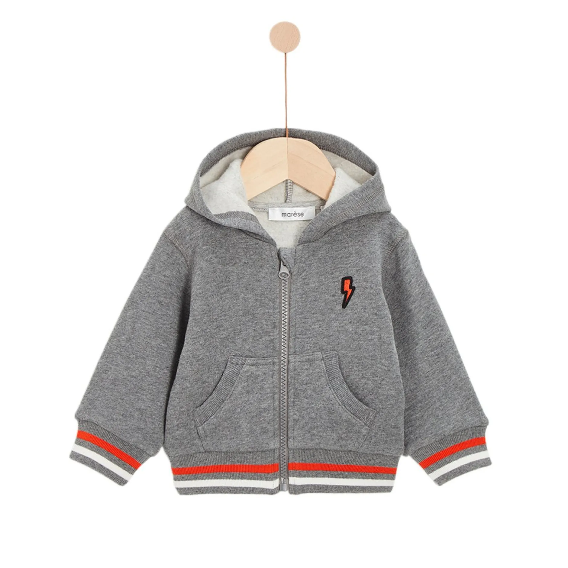 Pantalons, Shorts*Marèse Pop mood Veste + Jogging de gris stone dust