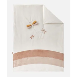 Couvertures*Noukies Popsie, Gigi & Louli Couverture Veloudoux 100 x 140 cm de ecru