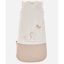 Gigoteuses & Nids D'Ange*Noukies Popsie, Gigi & Louli Gigoteuse 100 cm Popsie Veloudoux de Écru / Rose poudré