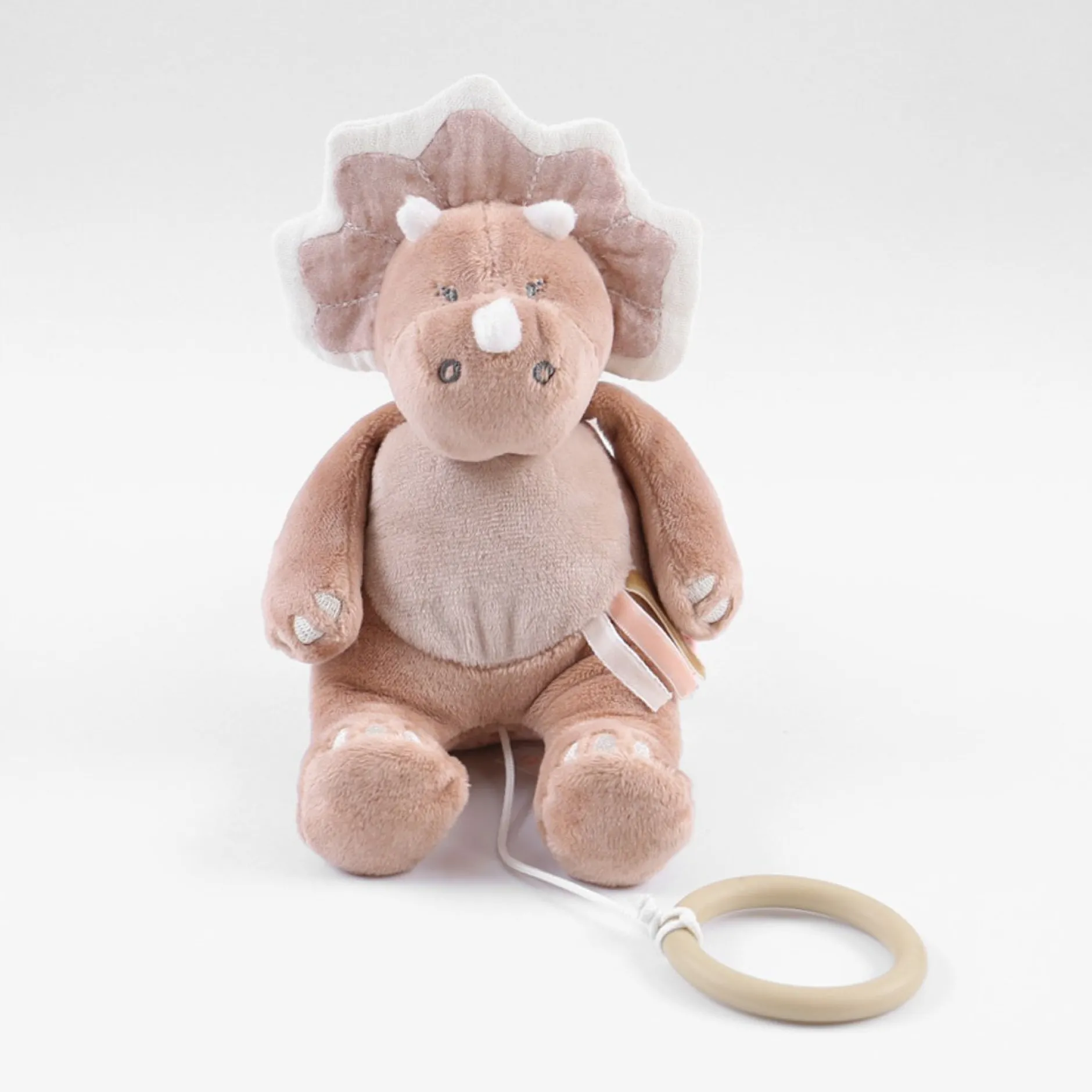 Peluches Musicales*Noukies Popsie, Gigi & Louli Mini Peluche Musicale Veloudoux de Rose