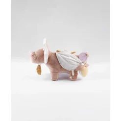 Jouets D'Activités*Noukies Popsie, Gigi & Louli Peluche d'activités Popsie Veloudoux de Rose poudré