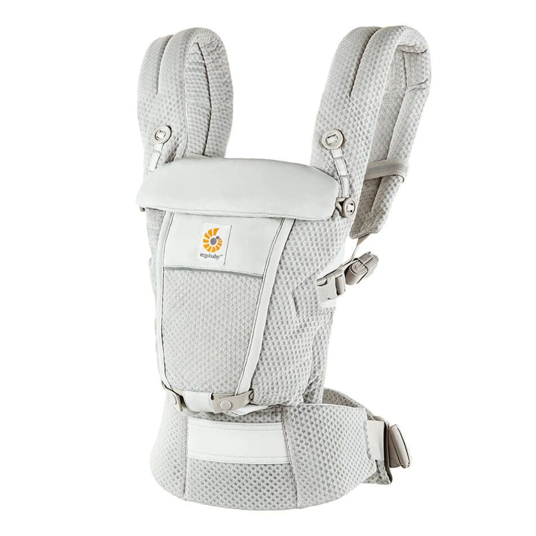 Porte Bébé Dorsal|Porte Bébé Ventral*Ergobaby Porte-bébé Adapt Soft Flex Mesh de Gris Perle