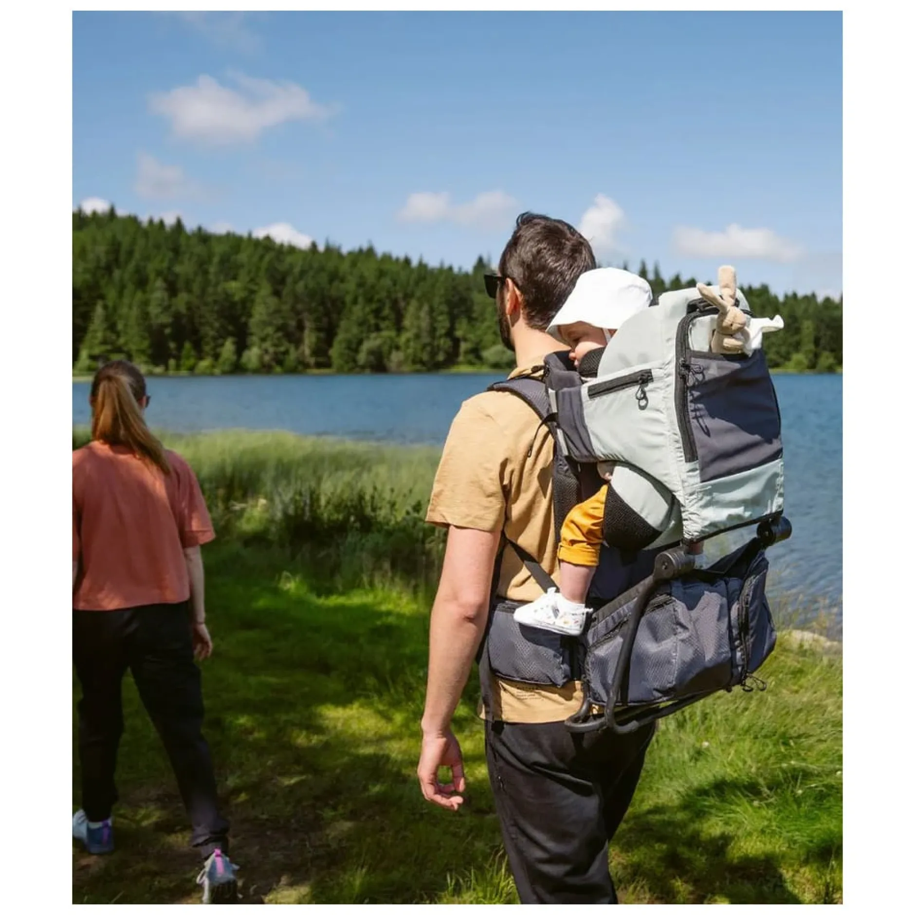 Tout Pour Vos Balades|Porte Bébé Dorsal*Babymoov Porte-bébé de randonnée Moov & Hike de Sauge