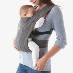 Porte Bébé Ventral|Tout Pour Vos Balades*Ergobaby Porte-bébé Embrace de Gris