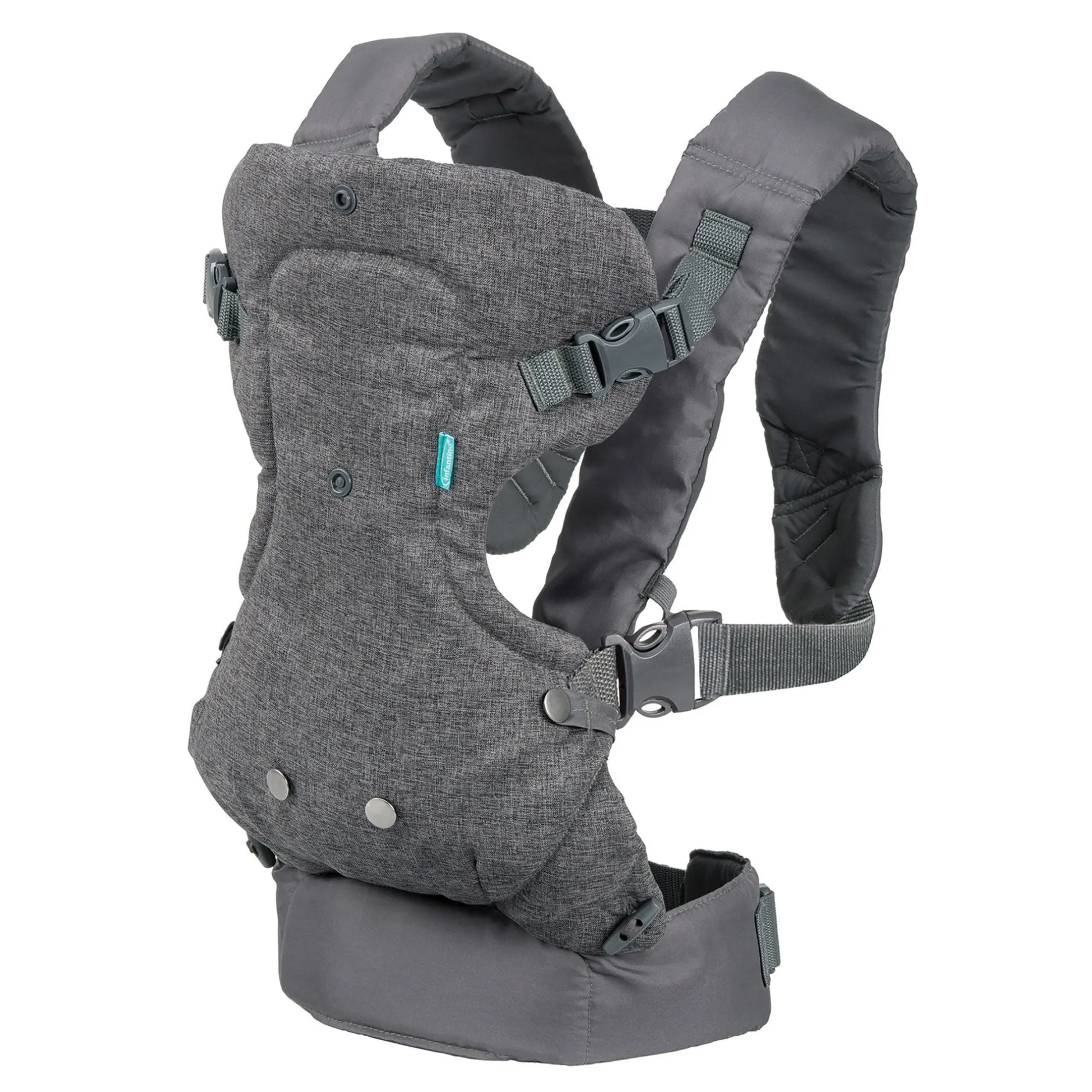 Tout Pour Vos Balades|Porte Bébé Dorsal*Infantino Porte-bébé Flip Ergo 4 en 1 de Gris
