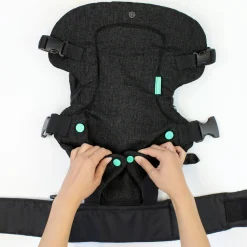 Porte Bébé Dorsal|Tout Pour Vos Balades*Infantino Porte-bébé Flip Ergo 4 en 1 de Black