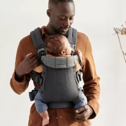 Porte Bébé Dorsal|Porte Bébé Ventral*BabyBjörn Porte-bébé Harmony de Anthracite mesh 3D
